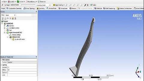 Axis symmetric analysis on a bottel in Ansys Workbench #ansystutorial #ansys #analysis