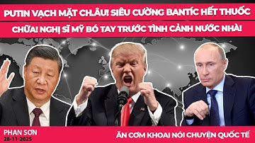 Putin vạch mặt ch.Âu! Siêu cường Bantíc hết thuốc chữa! Nghị sĩ Mỹ bó tay trước tình cảnh nước nhà!