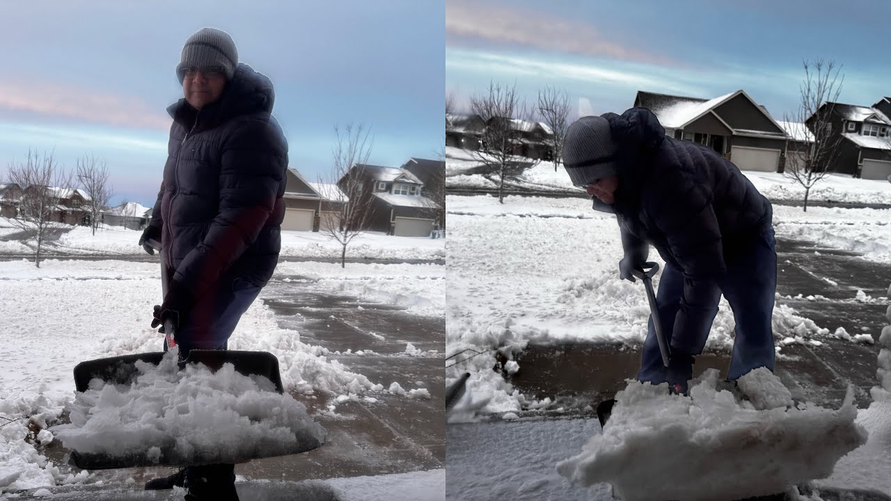 Blizzard and snow cleanup |#snow#vlog#cleaning - YouTube
