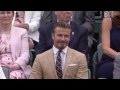 Beckham among sporting legends in Royal Box - Wimbledon 2014