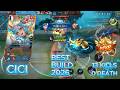 CICI GAMEPLAY MOBILE LEGENDS! 13 KILLS + 0 DEATH! BUILD TOP 1 GLOBAL! BEST BUILD 2026 CICI!