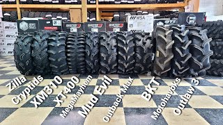 The BEST Mud Tires for ATVs & SxS 2021 Comparison Weight & Design | ITP System 3 STI Maxxis