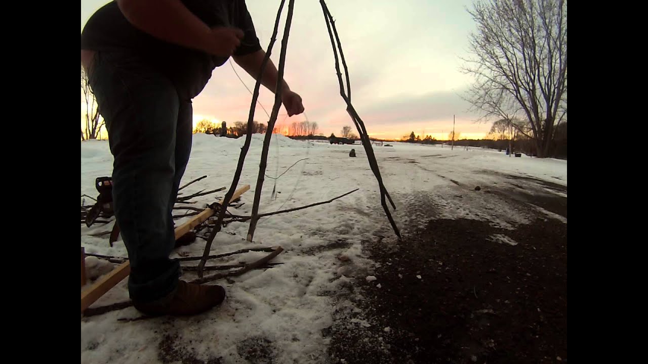 how-to-set-a-coyote-snare-youtube