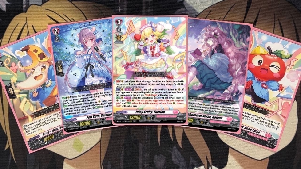 My Juicy Fruity Cardfight Vanguard Deck Profile for Post Symphony