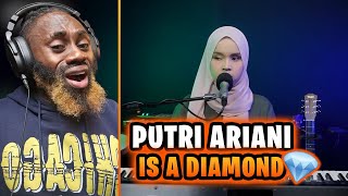 FIRST TIME HEARING | SYAIKHONA - PUTRI ARIANI COVER | REACTION