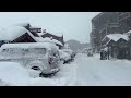 Snowstorm at Val Thorens, The Biggest Ski Resort in the World, France