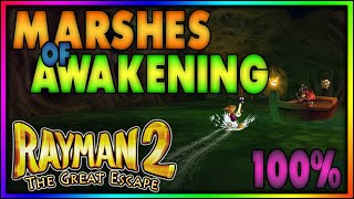 Rayman 2: The Great Escape | The Marshes of Awakening [03/22] | 100% Walkthrough [21:9 1440p]