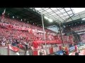 1. FC Köln - Hamburger SV [23.08.14] | Hymne und Choreo LIVE | HD