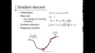 Gradient and stochastic descent; computation for mse