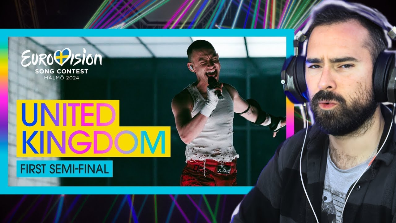 Vocal Coach Reacts to Olly Alexander - Dizzy LIVE United Kingdom 1st Semi-Final  Eurovision 2024