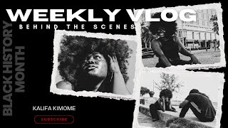 VLOG: BTS of My BLACK HISTORY MONTH Creative Shoot ✊🏾📸 | Modeling + Photography + Video Magic 🎥