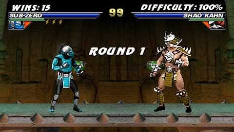 Mortal Kombat Project 2025 - CYBER SUB-ZERO LK-520 Gameplay Playthrough