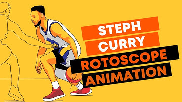 Steph Curry rotoscope animation, by Chris Rathbone