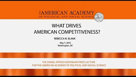 Full 2015 Moynihan Prize Lecture