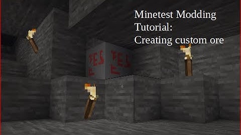 Minetest Modding Creating Custom Ore