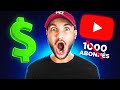 Nouvelle montisation youtube  plus besoin davoir 1000 abonns 