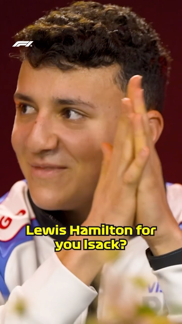 Isack's Hero Is Lewis Hamilton ❤️