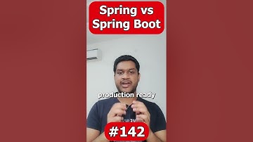 Spring vs Spring Boot #java #interview #interviewtips #springboot