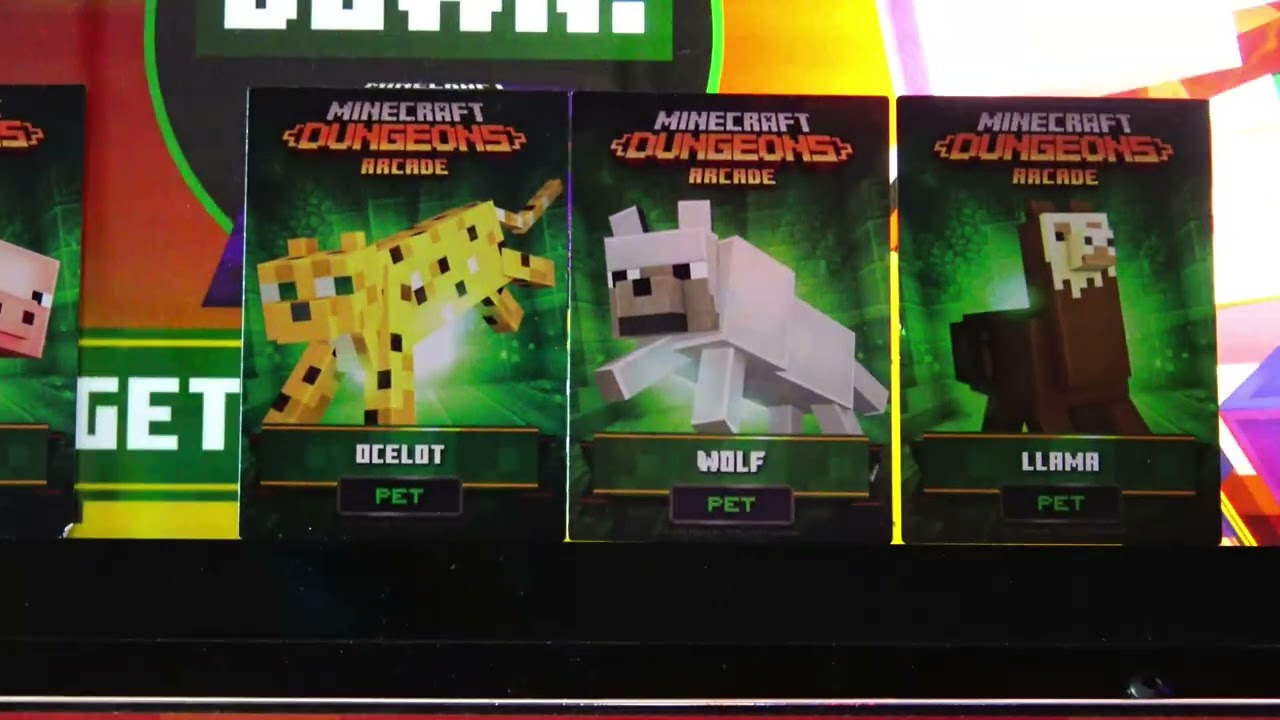 Minecraft Dungeons Arcade Series 2 Update