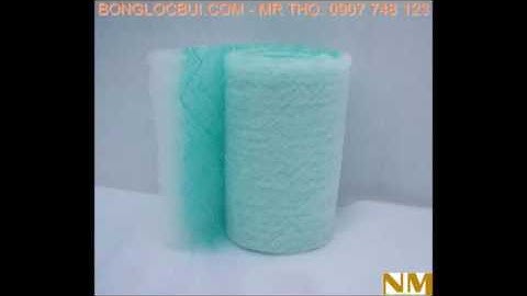 Bông lọc bụi sơn, Bông lọc bụi cho AHU