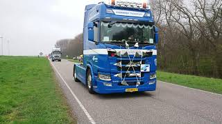 Truckrun 2019 Spijkenisse rustplaats vertrek