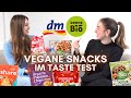 Wir testen vegane Snacks aus dem DM & Denns! | Lini