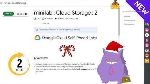 mini lab : Cloud Storage : 2 | #2024 | #trivia  |#qwiklabs