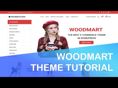 Woodmart Theme Tutorial - How To Create An eCommerce Website With WordPress