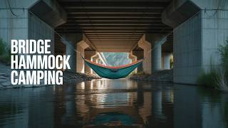I Went Urban Stealth Camping Using Only a Hammock