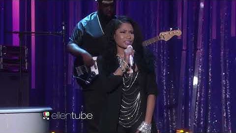 Nicki Minaj - Moment 4 Life, Bed Of Lies, Barbie Dreams, FEFE (Live on The Ellen Show) 4K
