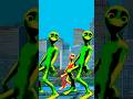 Dametucosita alien dance shorts green alien reels new trend viral tiktok ai 4k love