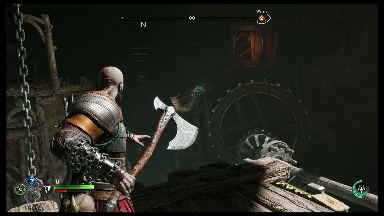 Location of Odin's Raven The Applecore Svartalfheim God of War