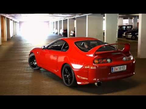 Toyota Supra MKIV rev, take off, and flyby