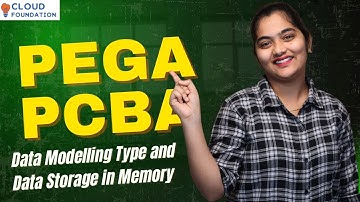 PEGA PCBA Data Modelling Type and Data Storage in Memory | PEGA PCBA Training | CloudFoundation