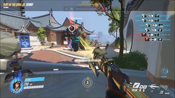 Overwatch -  Arcade (Capture the Flag) Mercy -  POTG!