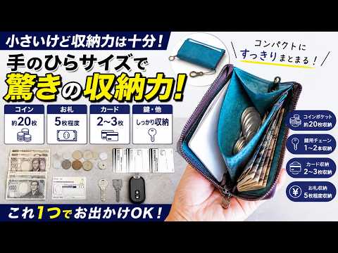 Giveaway included [Small but mighty] This palm-sized wallet has