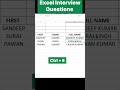Excel Tips &amp; Tricks You Must Know | Excel Shortcuts &amp; Hidden Features #excel  #shorts