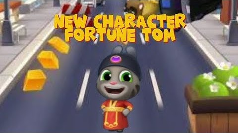 Talking Tom Gold Run - New Highest score gameplay, android ios walkthrough ( Fortune Tom )