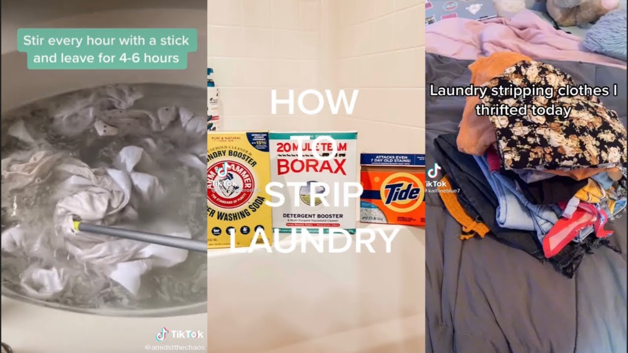 Insane Laundry Stripping 😳 | Satisfying TikTok Compilation - YouTube