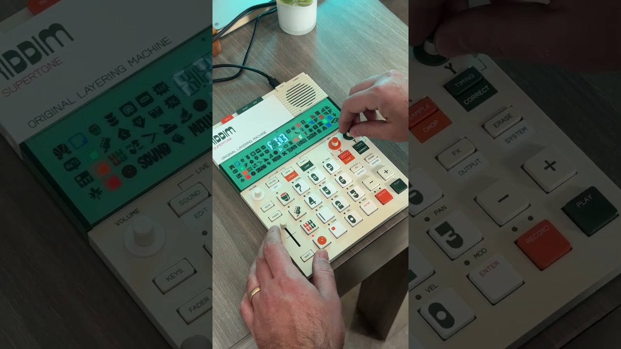 Teenage Engineering EP-40 Riddim + EP-2350 Ting