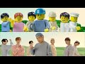 LEGO BTS Dynamite Stop Motion Comparison LEGO BTS Dynamite Stop Motion Comparison