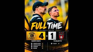 🚨💛 FRIENDLY MATCH RESULT!Kaizer Chiefs 4️⃣-1️⃣ TS Galaxy FC 🔥The Amakhosi put on a show in yesterda