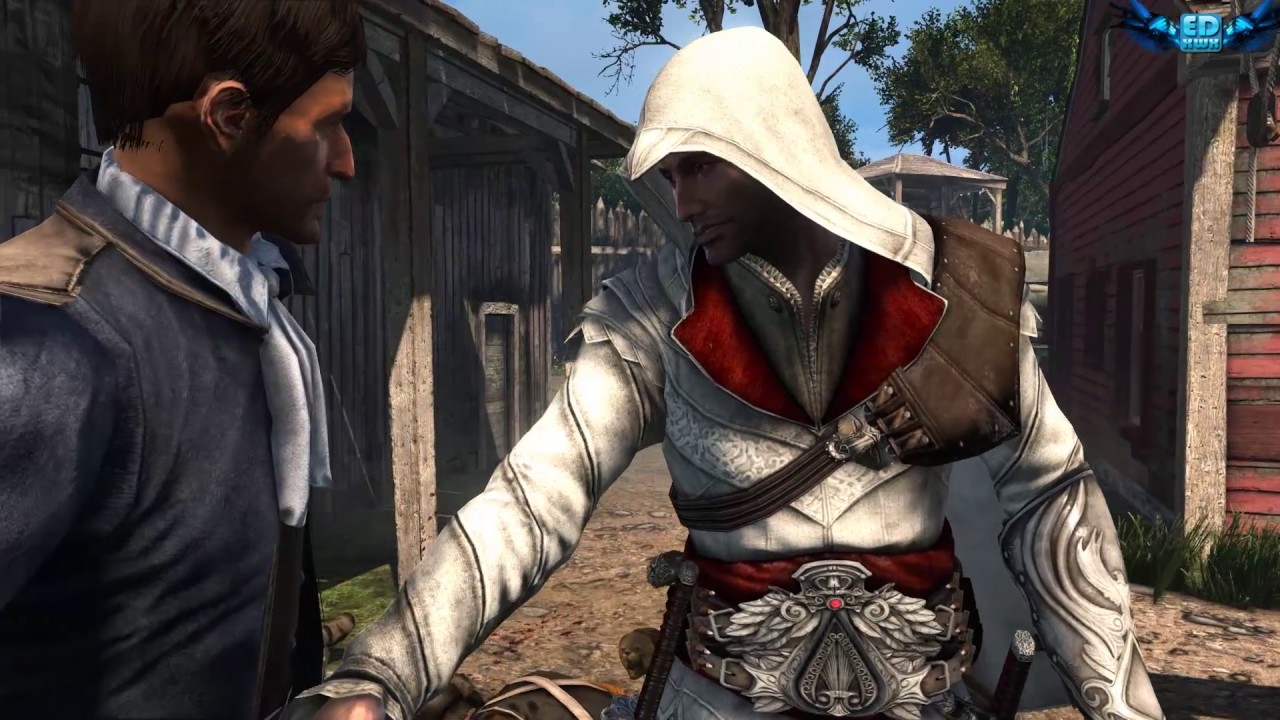 Решения ассасин крид. Assassins' Creed Ezio outfit. Коннор Кенуэй и Эцио.