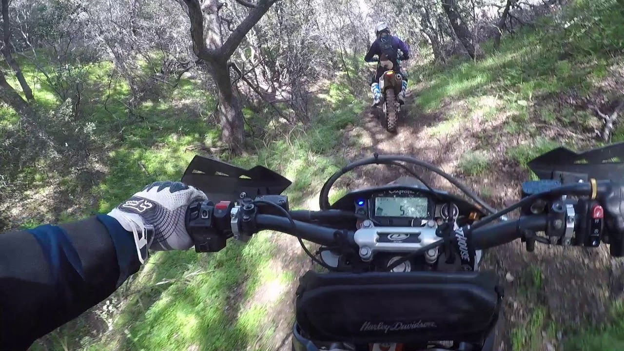 SHREDDING SOME ROWHER FLATS SINGLE TRACK