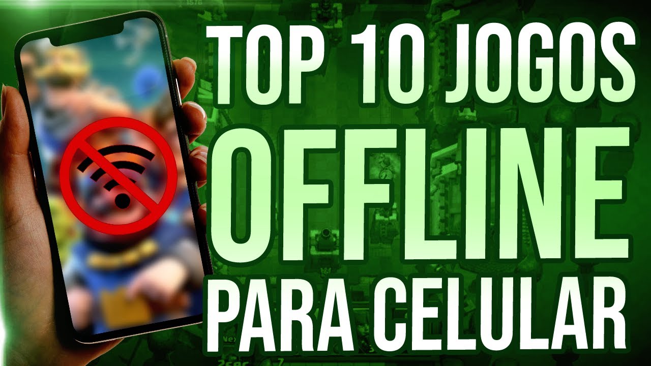 Os Melhores Jogos OFFLINE para Android e iOS, Fala galera mas um vídeo de  lista desta vez é um top 10, somente com jogos offline para celulares  Android e iOS.