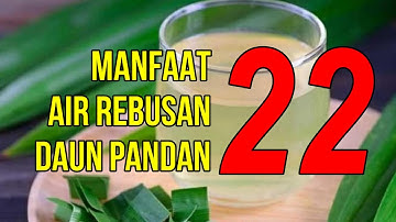 Manfaat Luar Biasa Minum Air Rebusan Daun Pandan!