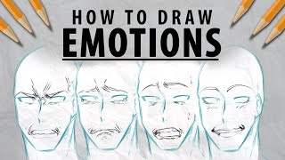 How to draw Emotions & Facial Expressions | Tutorial | DrawlikeaSir