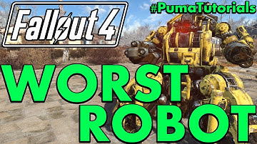 SENTRY BOT SUCKS! - Worst Robot or Automatron Companion Build in Fallout 4 #PumaTutorials
