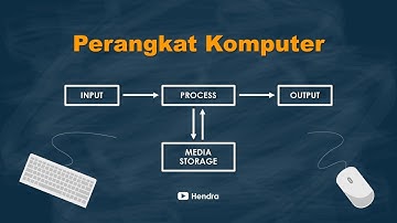 Perangkat Komputer (Input, Process, Storage dan Output)