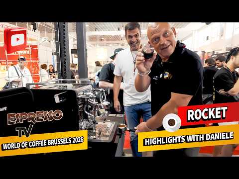 World of Coffee Brussels 2026 - Rocket Highlights with Daniele
